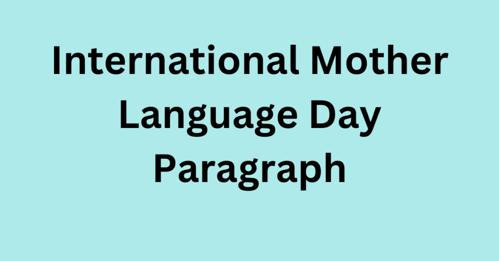 International Mother Language Day