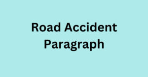 road accident paragraph